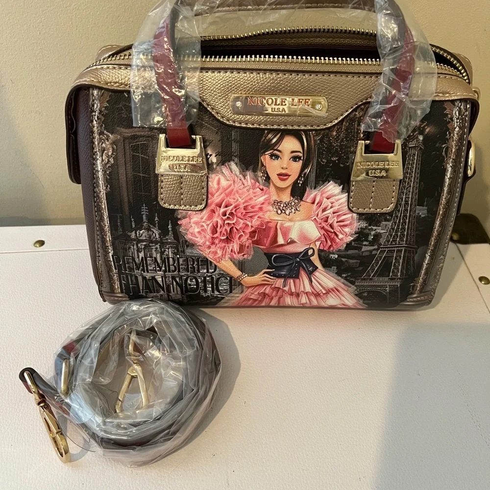 Nicole Lee 3-Piece Purse set - Crystal Palace Set